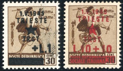 OCCUPAZIONE JUGOSLAVA TRIESTE 1945 ... 