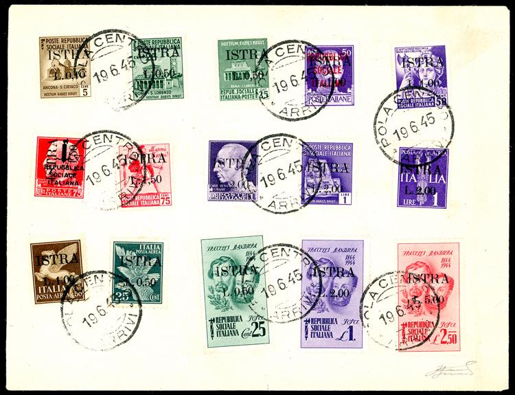 OCCUPAZIONE JUGOSLAVA ISTRIA 1945 ... 