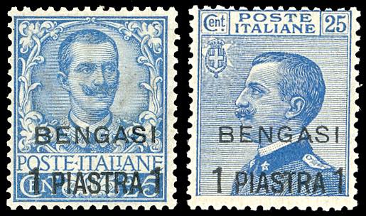BENGASI 1901/11 - 1  pi. su 25 ... 