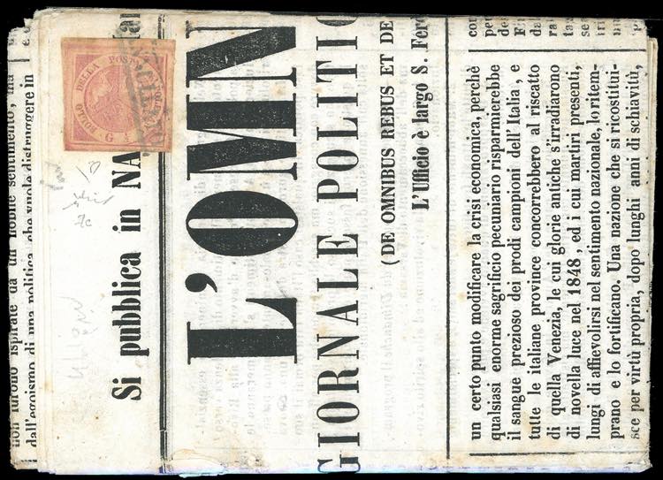 1860 - 1/2 grano rosa, II tavola, ... 