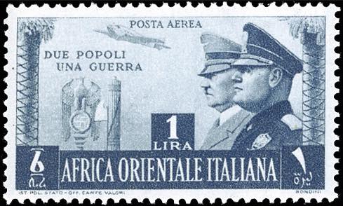 POSTA AEREA 1941 - 1 lira ... 