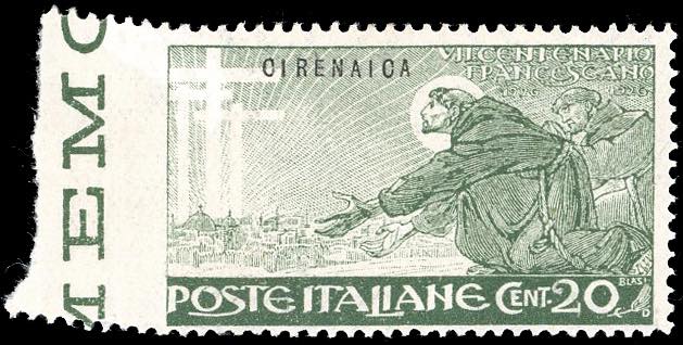 1926 - 20 cent. San Francesco, non ... 