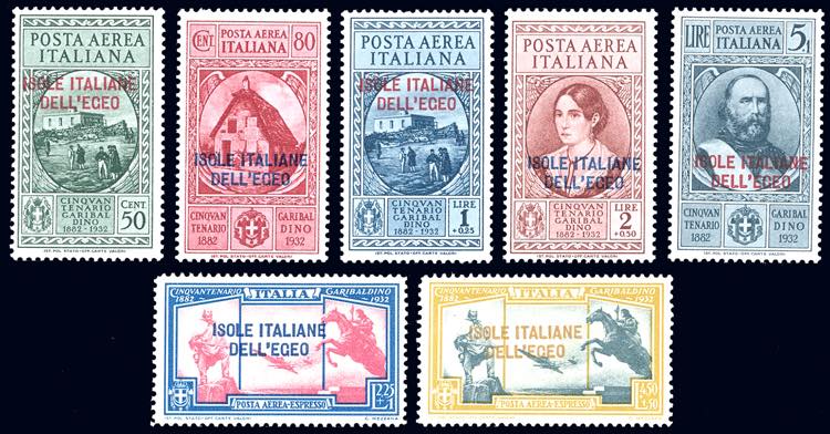 POSTA AEREA 1932 - Garibaldi, ... 