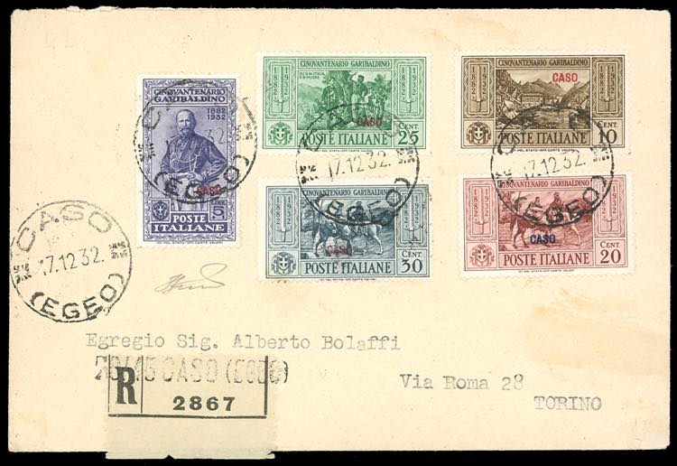 CASO 1932 - 10 cent., 20 cent., 25 ... 