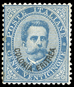 1893 - 25 cent. Umberto ... 