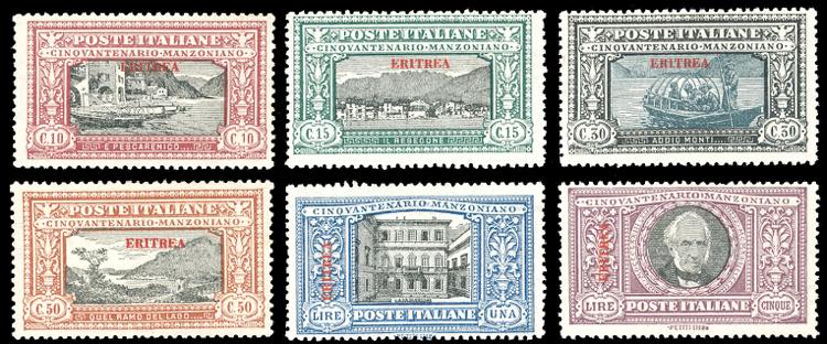 1924 - Manzoni, serie completa ... 