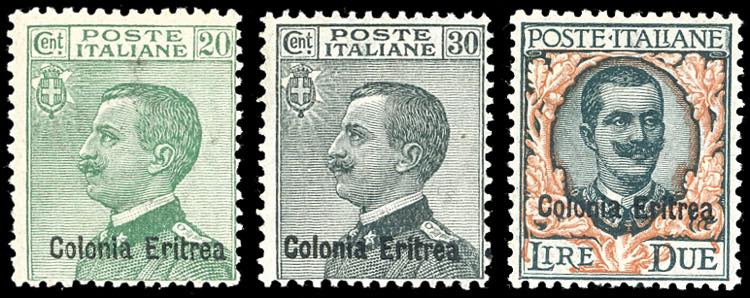 1925 - Soprastampati, serie ... 