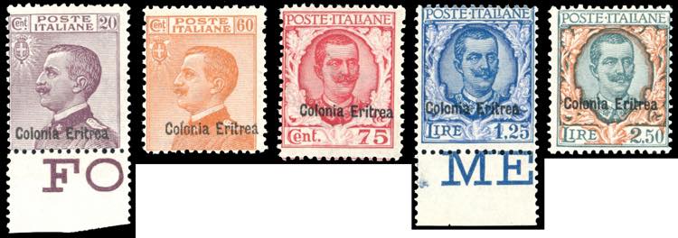 1928/29 - Soprastampati, serie ... 