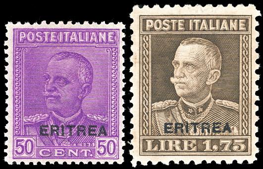 1928/1929 - 50 cent. e 1,75 lire ... 