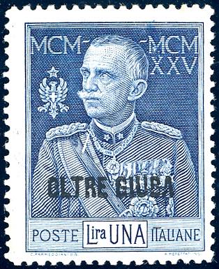 1925 - 1 lira Giubileo, dent. 13 ... 