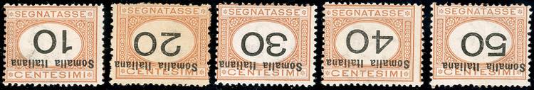 SEGNATASSE 1926 - Cifre nere, ... 