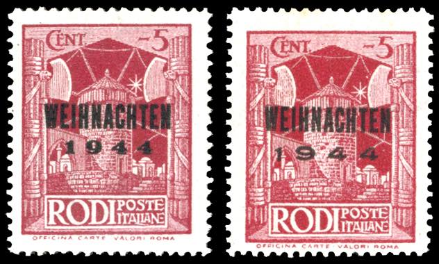 OCCUPAZIONE TEDESCA EGEO 1944 - 5 ... 