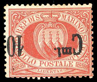 1892 - 10 cent. su 20 cent., ... 
