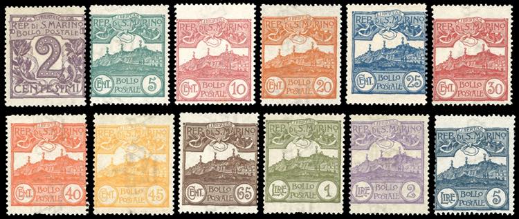 1903 - Cifra e Veduta, serie ... 