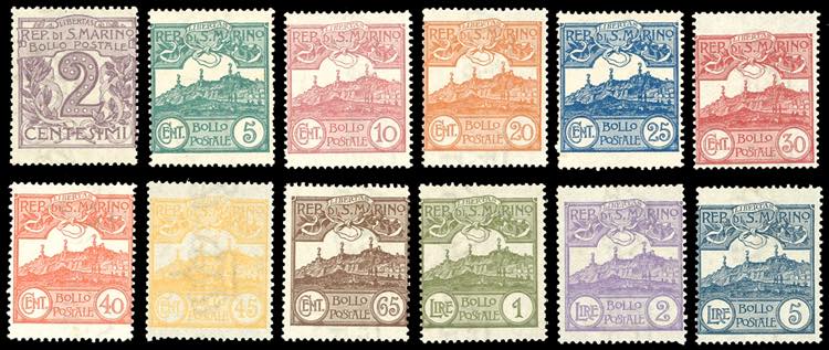 1903 - Cifra o Veduta, serie ... 