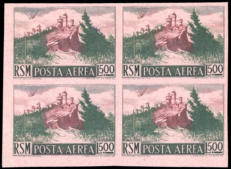 1950 - 500 lire Vedute (91), prova ... 