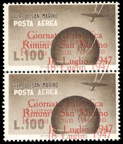 1947 - 100 lire soprastampato ... 