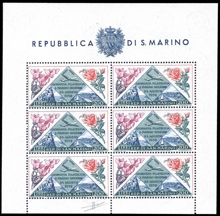 1952 - 200 lire Fiori-Giornata ... 