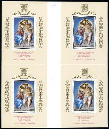 1994 - 4.000 lire Cappella Sistina ... 