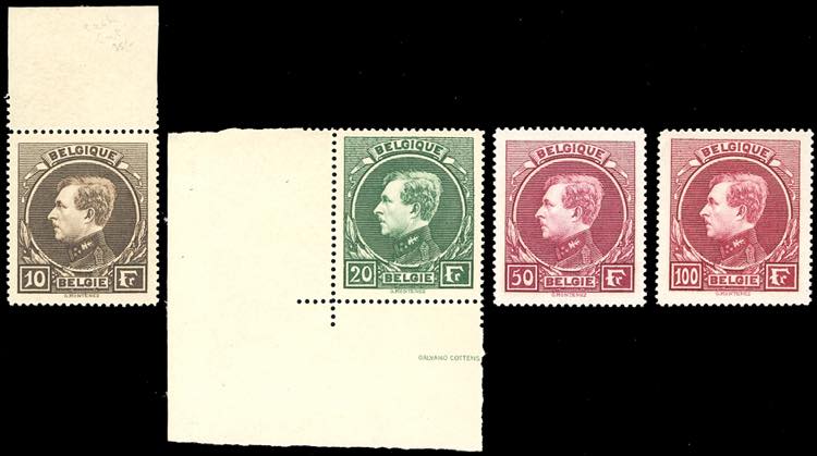 BELGIO 1929 - Alberto I, carta ... 