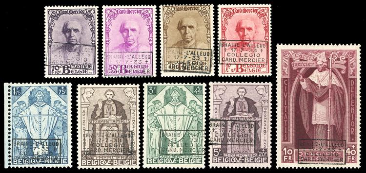 BELGIO 1933 - Cardinale Mercier, ... 