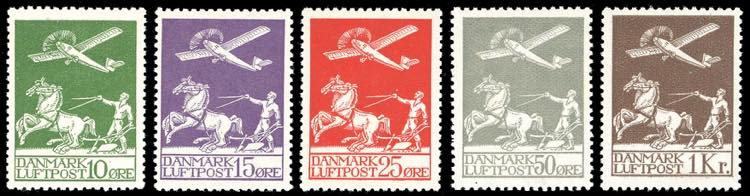 DANIMARCA POSTA AEREA 1925/29 - ... 