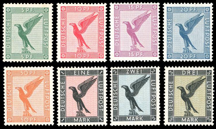 GERMANIA REICH POSTA AEREA 1926/27 ... 