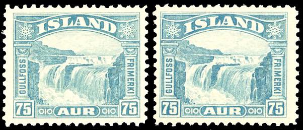ISLANDA 1931 - 75 a. cascata di ... 