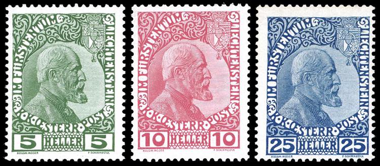 LIECHTENSTEIN 1912 - Giovanni II, ... 