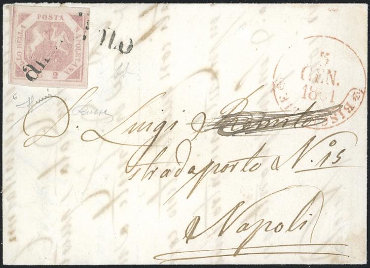 BISCEGLIE, svolazzo + cerchio ... 