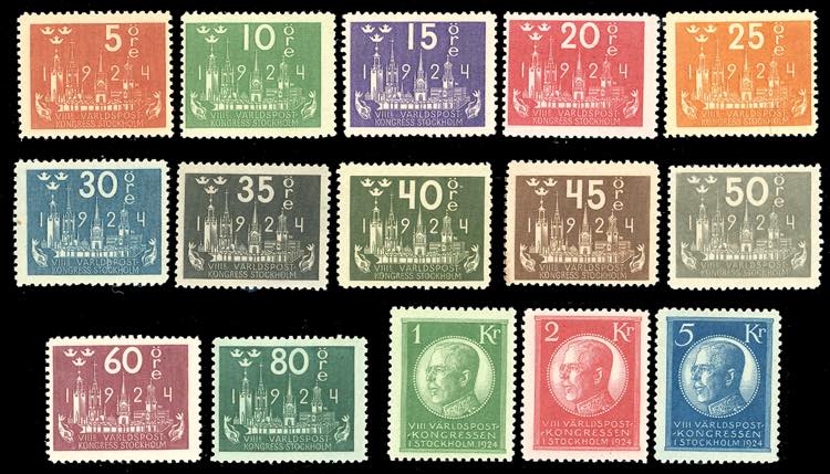 SVEZIA 1924 - Congresso U.P.U., ... 