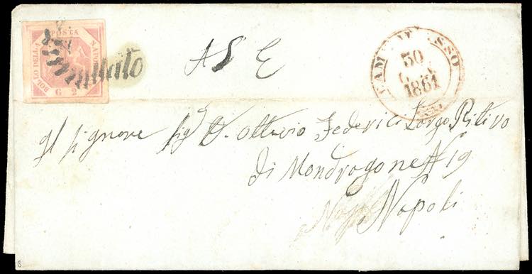 CAMPOBASSO, svolazzo + doppio ... 