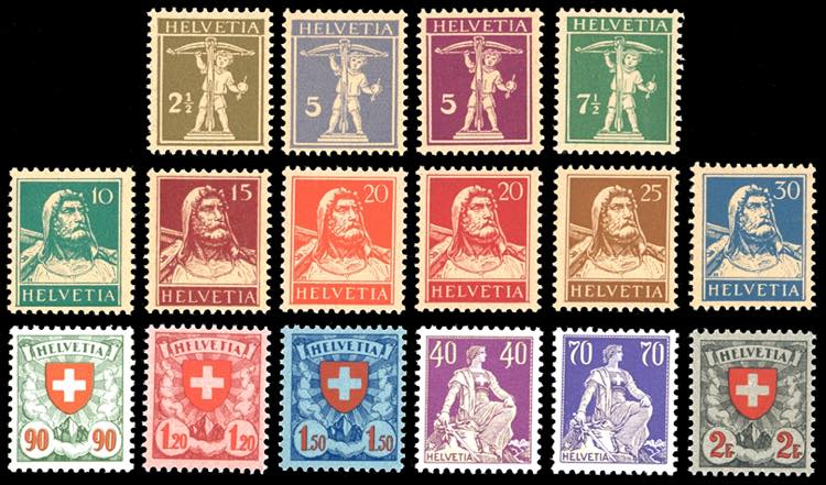 SVIZZERA 1924/28 - Ordinaria, ... 