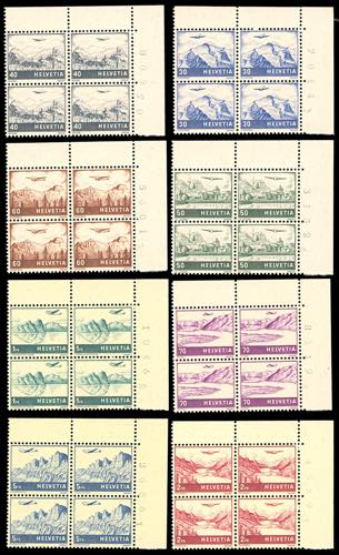 SVIZZERA POSTA AEREA 1941 - Veduta ... 