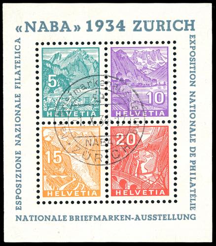 SVIZZERA FOGLIETTI 1934 - Naba ... 