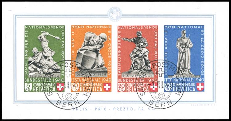 SVIZZERA FOGLIETTI 1940 - Pro ... 