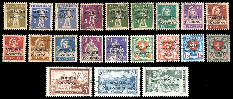 SVIZZERA SERVIZIO 1924/1937 - ... 