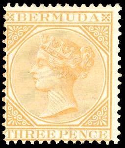 BERMUDA-BRITISH COLONIES 1873 - 3 ... 