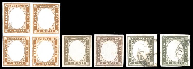 SARDEGNA 1860/1862 - Bellinsieme ... 