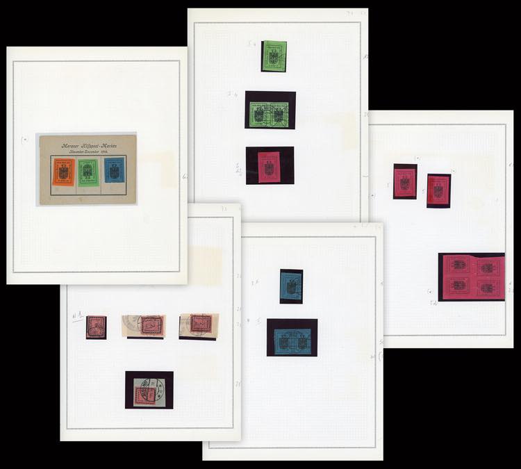 MERANO 1918 - Interessante insieme ... 