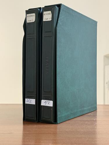 AUSTRIA 1850/1986 - Collezione non ... 