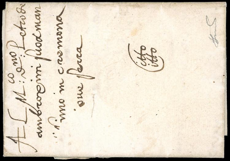 1535 - Lettera da Piacenza ... 