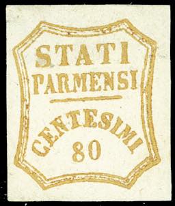 1859 - 80 cent. bistro oliva (18), ... 