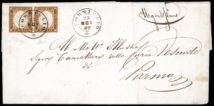 CORNIGLIO, punti 12 - 10 cent. IV ... 