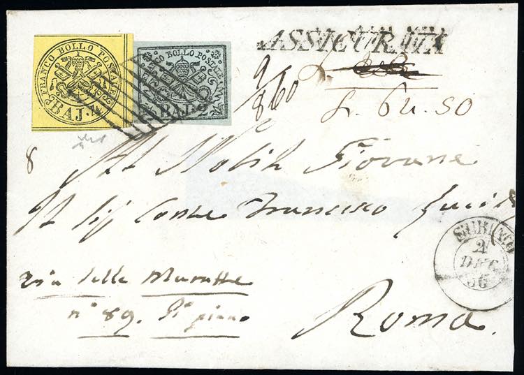 1866 - 2 baj grigio azzurrastro, 4 ... 