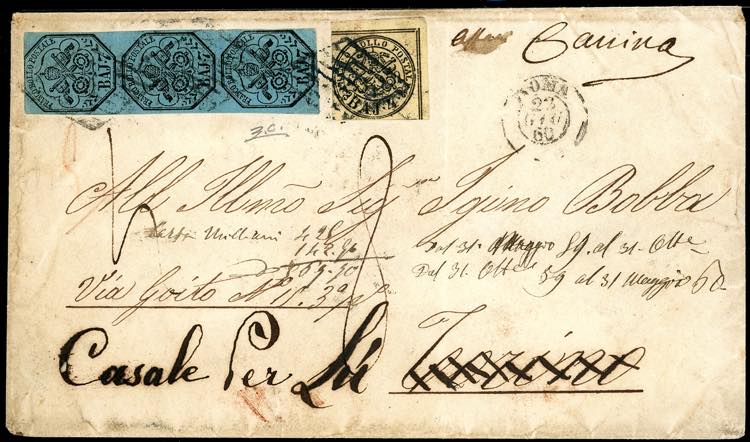 1860 - 4 baj giallo chiaro, angolo ... 