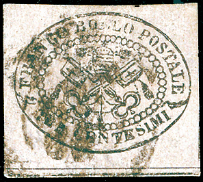 1867 - 3 cent. grigio rosa (14), ... 