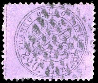 1868 - 20 cent. lilla grigio ... 