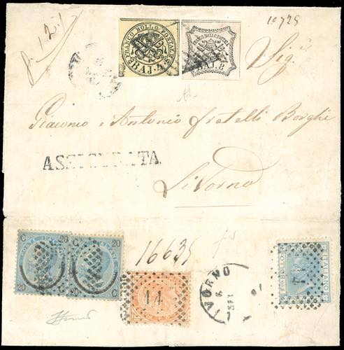 1867 - 4 baj giallo chiaro, 8 baj ... 