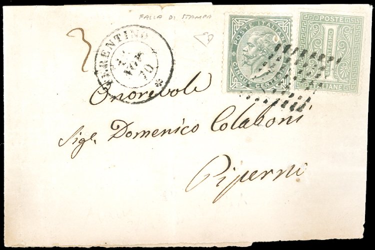 1870 - 1 cent. e 5 cent. De La ... 